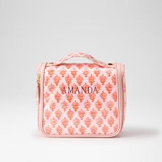 Clear Coated Hanging Travel Pouch