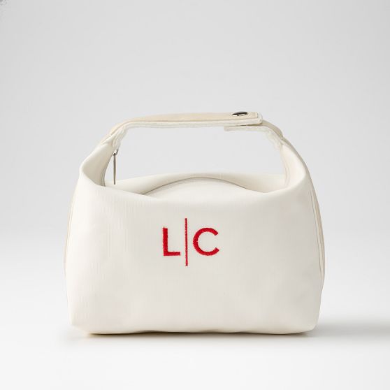 Coated Canvas Travel Pouch