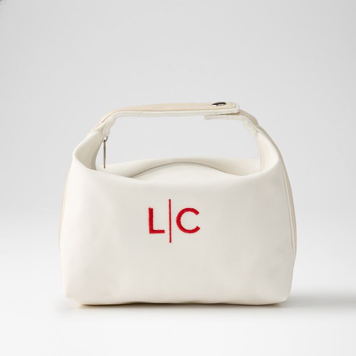 Coated Canvas Travel Pouch