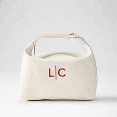 Coated Canvas Travel Pouch