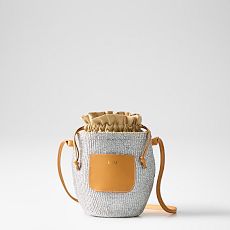 Handwoven Metallic Crossbody