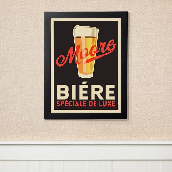 Pint Glass Personalized Wall Art