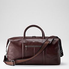 Graham Leather Overnighter