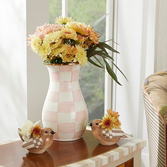 MacKenzie-Childs Check Vase