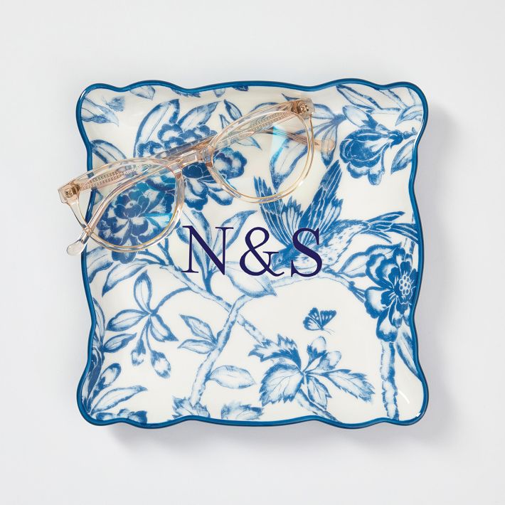 Sanderson Scalloped Ceramic Catchall