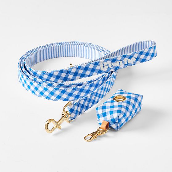 Classic Patterned Dog Leash Set