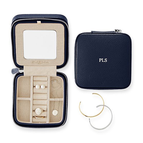 Small Travel Jewelry Case