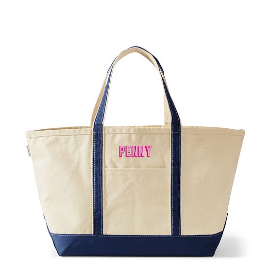 Canvas Zip-Top Tote
