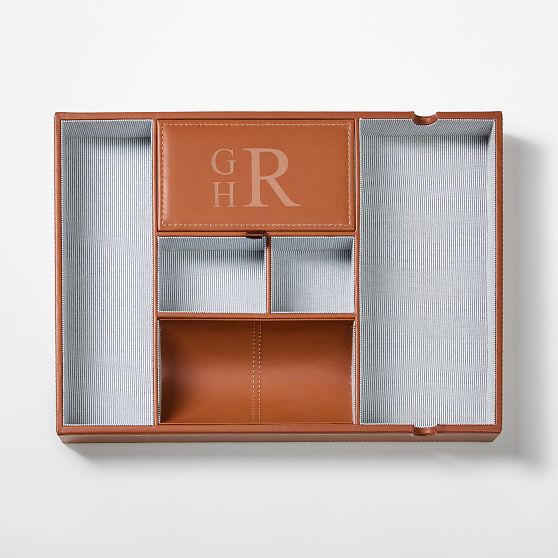 Leather Valet Tray