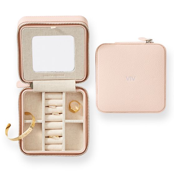 Small Travel Jewelry Case