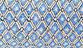 Blue Block Print
