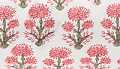 Pink Block Print
