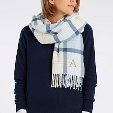 Italian Plaid Blanket Scarf