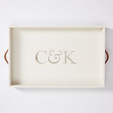 Montauk Leather Tray