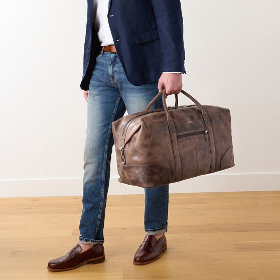 Graham Leather Overnighter
