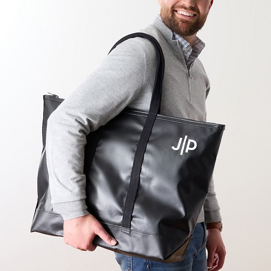 Mark &amp; Graham x Steele Waterproof Zip-Top Tote