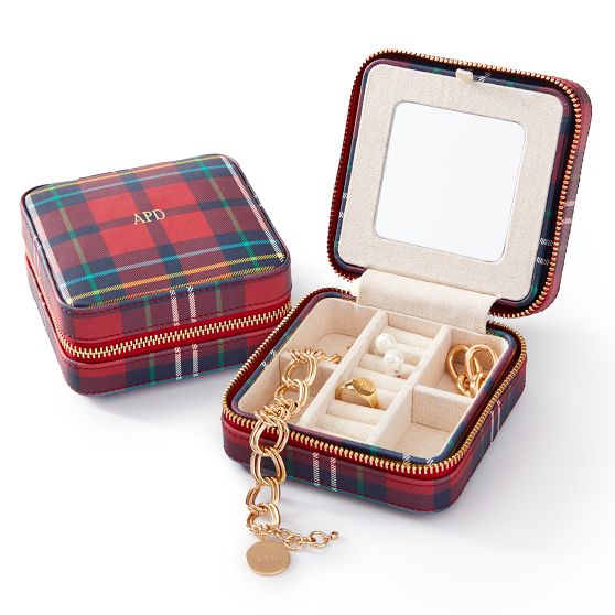 Small Travel Jewelry Case