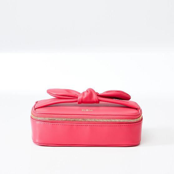 Faux Leather Jewelry Case