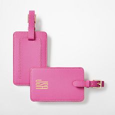 Fillmore Vegan Leather Luggage Tag