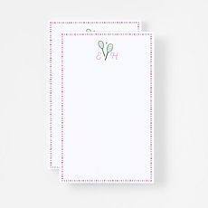 Personalized Sports Stationery Notepads, Set of 2