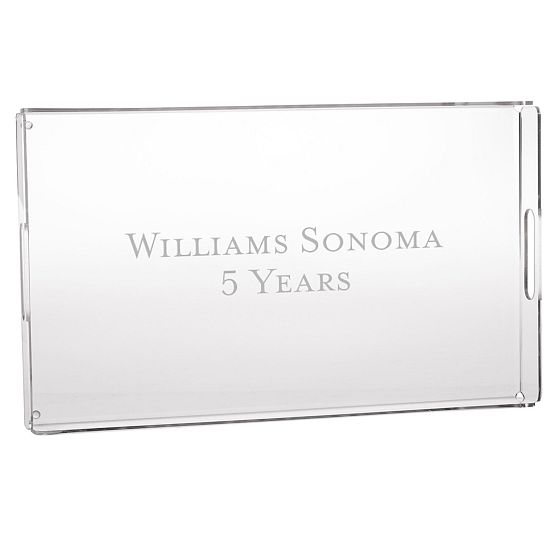 Printed Acrylic Serving Tray