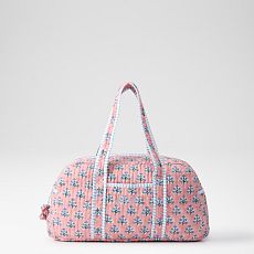 Block Print Duffle Bag