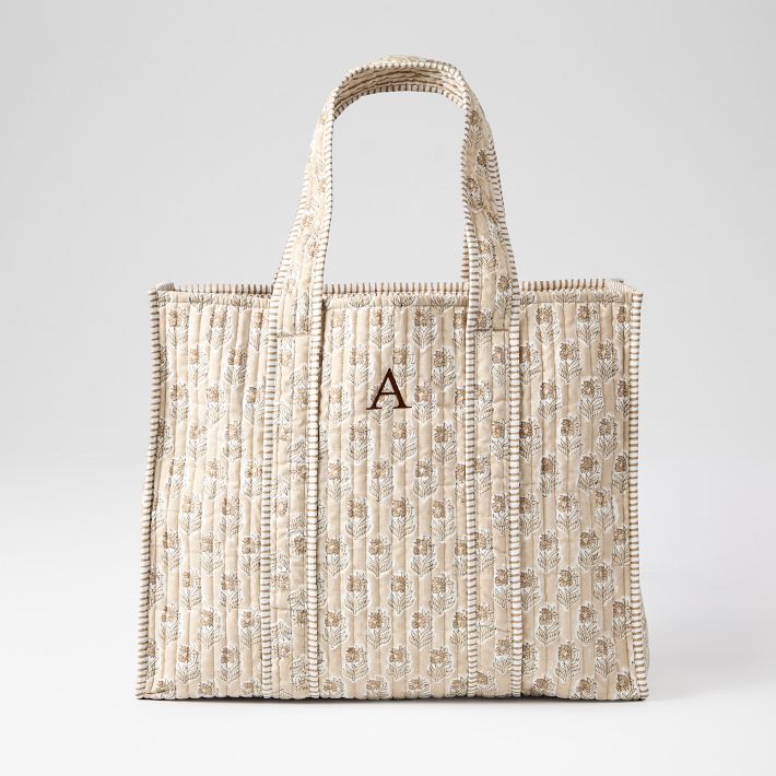【EEUN】Matal quilted tote bag Quilted Tote Bag – LEMONWOOD