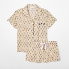 Block Print Short Pajama Set
