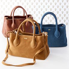 Suede Crossbody Bags + Backpacks | Mark and Graham