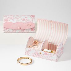 Sanderson Canvas Travel Jewelry Case