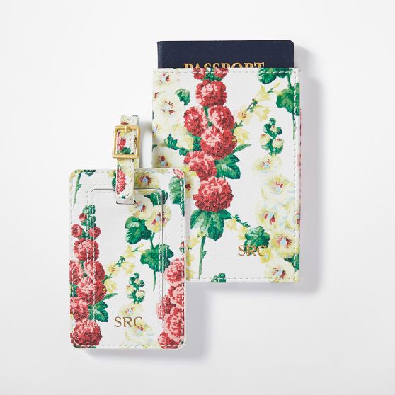 Sanderson Passport Case and Luggage Tag Set