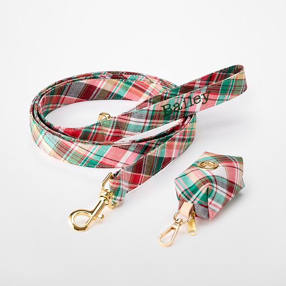 Classic Patterned Dog Leash Set