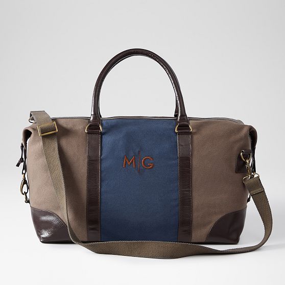 Everett Canvas and Leather Weekender