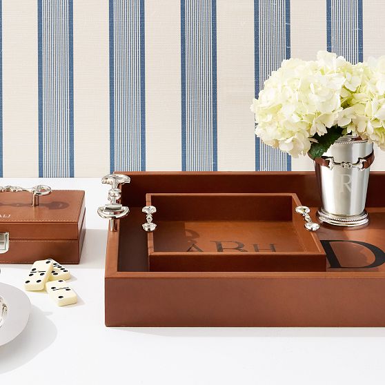 Horsebit Leather Tray