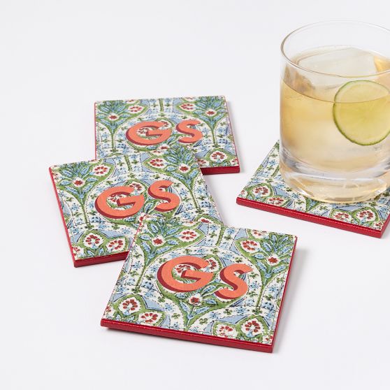 Mark & Graham x Pencil & Paper Co. Coasters, Set of 4