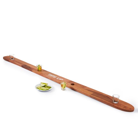 Four On An Oar Shot Paddle