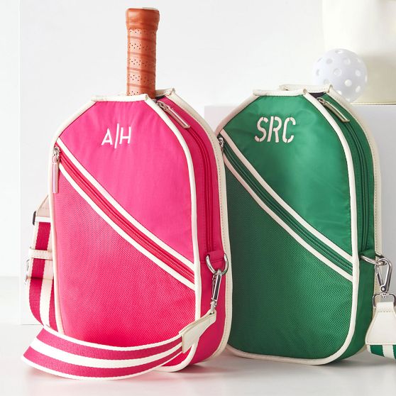 Sporty Stripe Pickleball Crossbody Bag