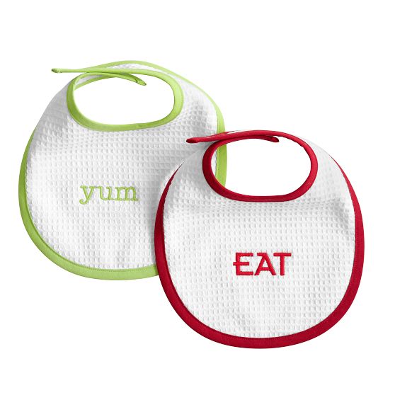 Waffle Weave Terry Bibs