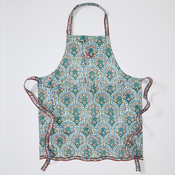 Mark & Graham x Pencil & Paper Co. Block Print Apron
