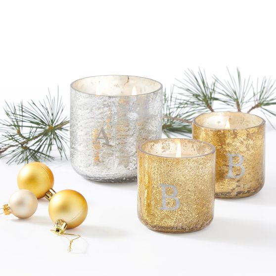 Mercury Glass Candle