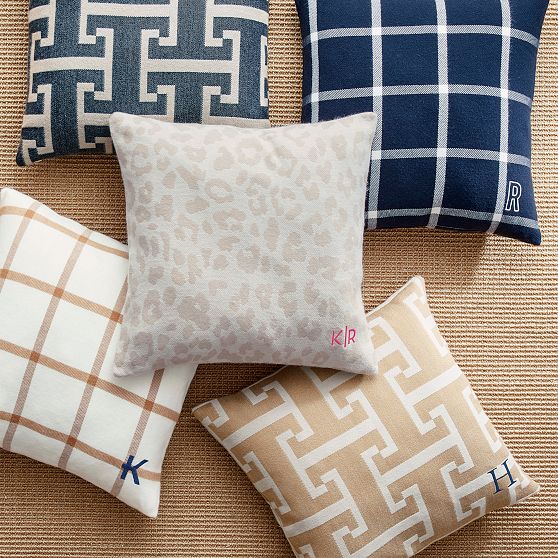 Italian Windowpane Pillow