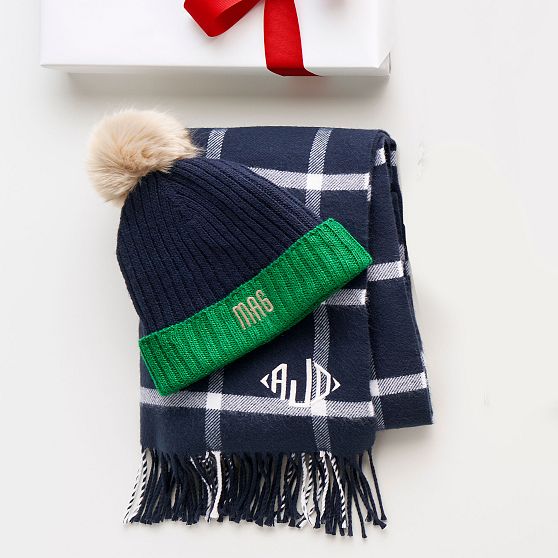 Colourful Pom Pom Hat