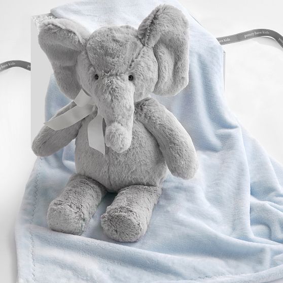 Pottery Barn Kids Cozy Elephant Gift Set