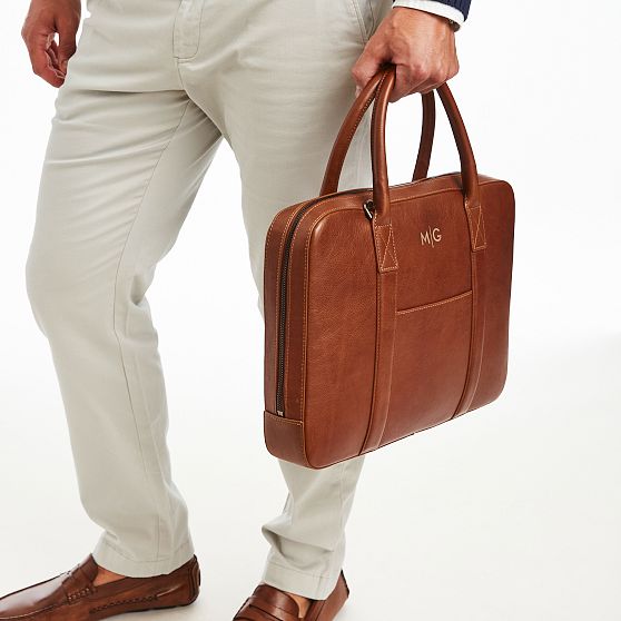 Carson Leather Briefcase