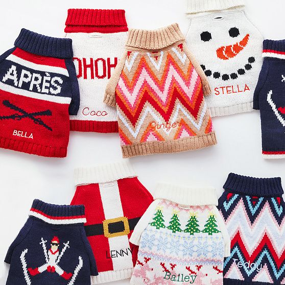 Fair Isle Dog Sweater