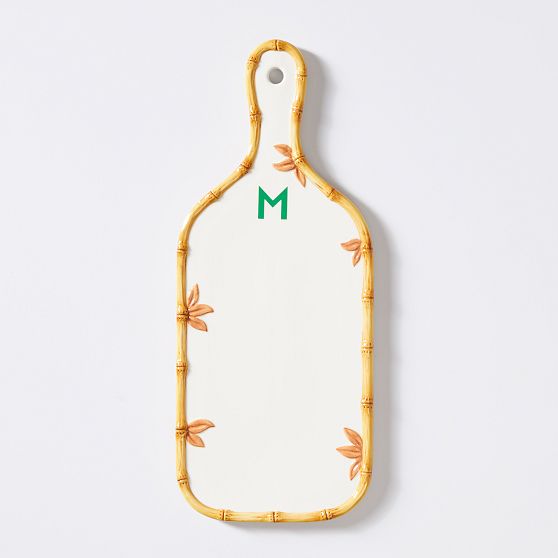 Ceramic Bamboo Cheese Board