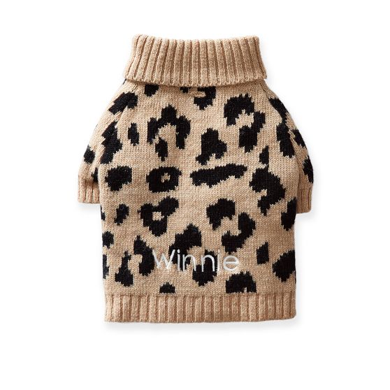 Leopard Dog Sweater