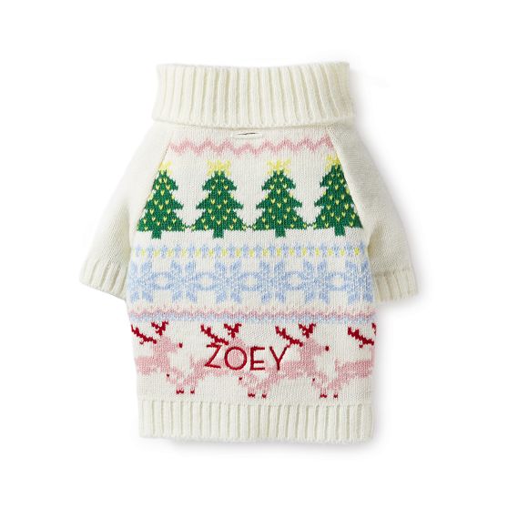 Fair Isle Dog Sweater