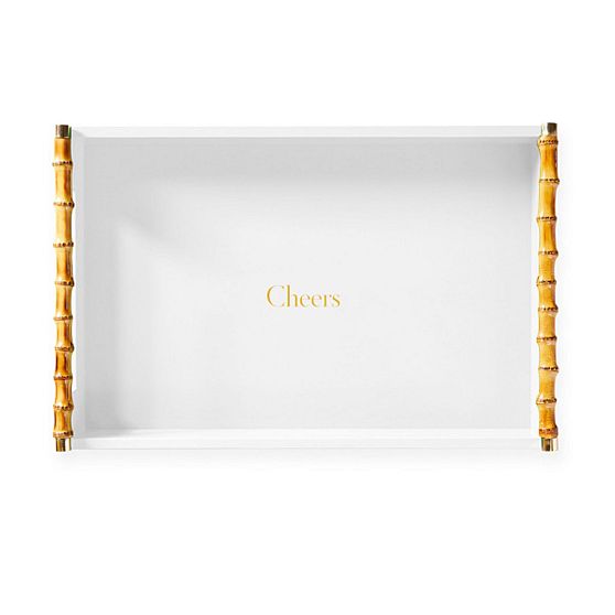Bamboo Lacquer Serving Tray
