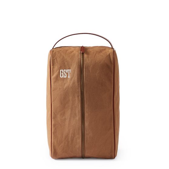Mercer Waxed Canvas Shoe Bag